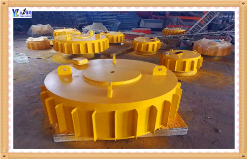 RCDB-6幹式盤式電磁除鐵器,采石製杪礦山吸鐵挖機鬥齒鏟牙神器