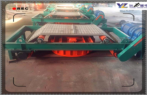 電磁自卸式除鐵器，陝西電磁自卸式除鐵器型號_陝西電磁自卸式除鐵器型號廠家配件_型號及工作視頻 